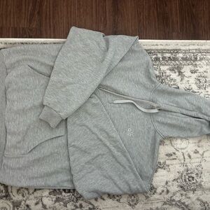 Alo gray hoodie